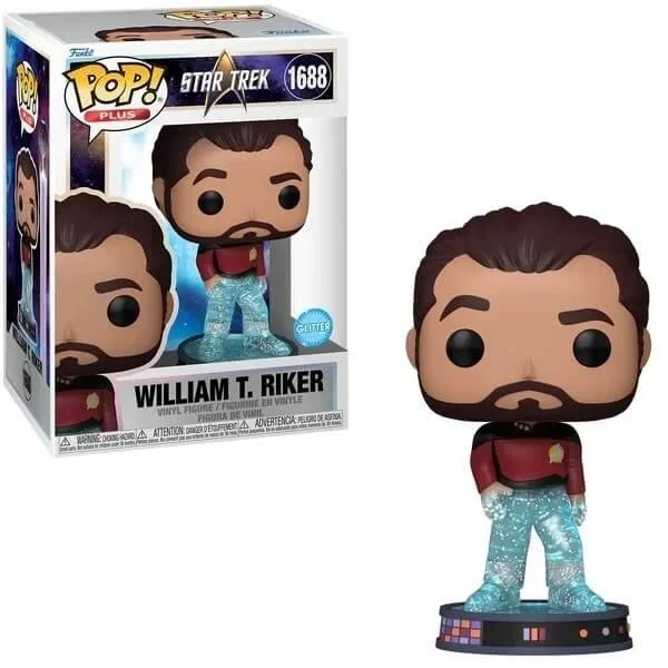 Φωτογραφία προϊόντος: Funko POP Plus Star Trek - William T. Riker Glitter 1688 Vinyl Figure