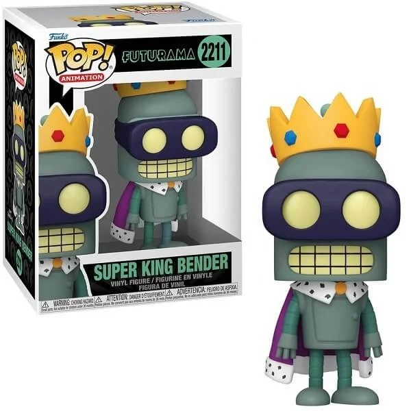 Φωτογραφία προϊόντος: Funko POP Animation Futurama - Super King Bender 2211 Vinyl Figure