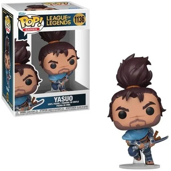 Φωτογραφία προϊόντος: Funko POP Games League of Legends - Yasuo 1136 Vinyl Figure