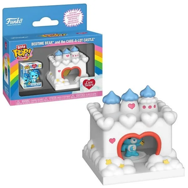 Φωτογραφία προϊόντος: Funko Bitty POP Towns Care Bears - Bedtime Bear and Care-a-Lot Castle Vinyl Figure