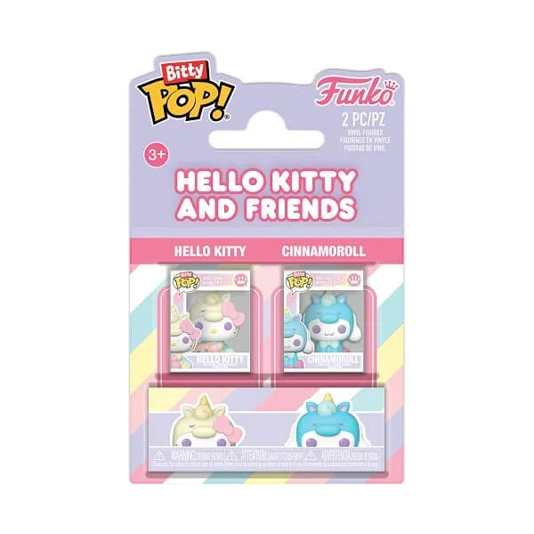 Φωτογραφία προϊόντος: Funko Bitty POP Hello Kitty and Friends - Hello Kitty & Cinnamoroll 2-pack Vinyl Figures