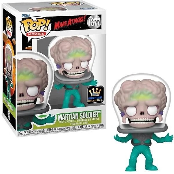 Φωτογραφία προϊόντος: Funko POP Movies Mars Attacks! - Martian Soldier 1877 Vinyl Figure Specialty Series Exclusive