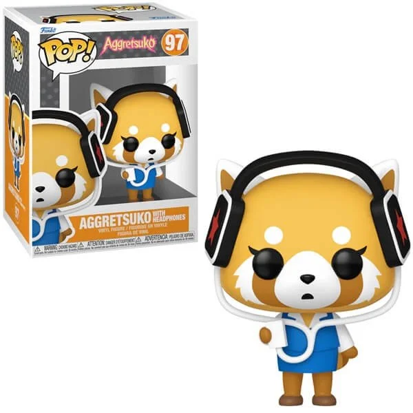 Φωτογραφία προϊόντος: Funko POP Animation Aggretsuko - Aggretsuko With Headphones 97 Vinyl Figure