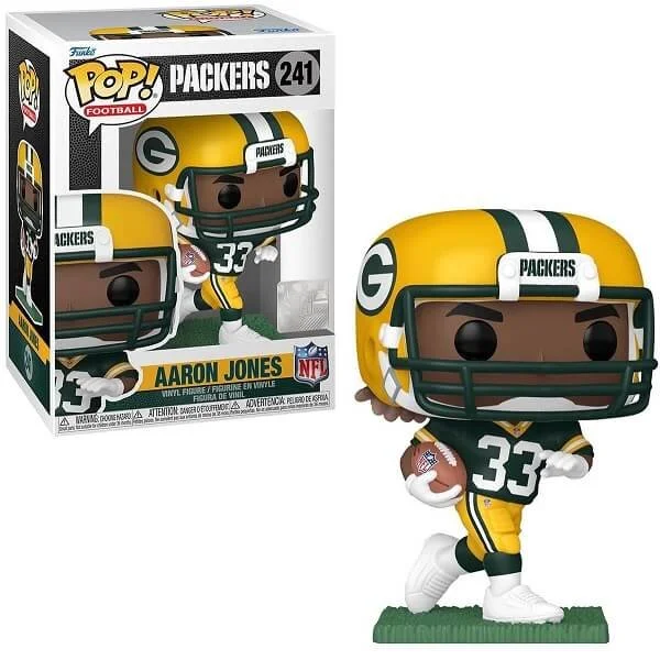 Φωτογραφία προϊόντος: Funko POP NFL Packers - Aaron Jones 241 Vinyl Figure