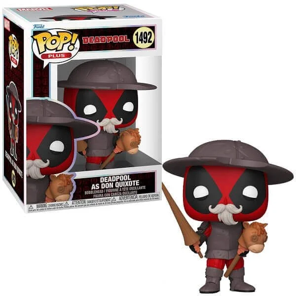 Φωτογραφία προϊόντος: Funko POP Plus Marvel Deadpool - Deadpool As Don Quixote 1492 Bobble-Head