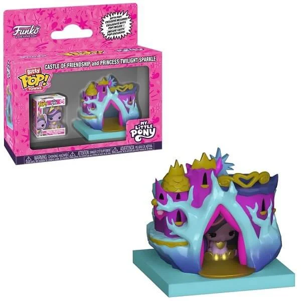 Φωτογραφία προϊόντος: Funko Bitty POP Towns My Little Pony - Castle of Friendship and Princess Twilight Sparkle Vinyl Figure