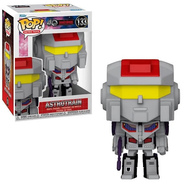 Φωτογραφία προϊόντος: Funko POP Retro Toys 40 Years Transformers - Astrotrain 133 Vinyl Figure