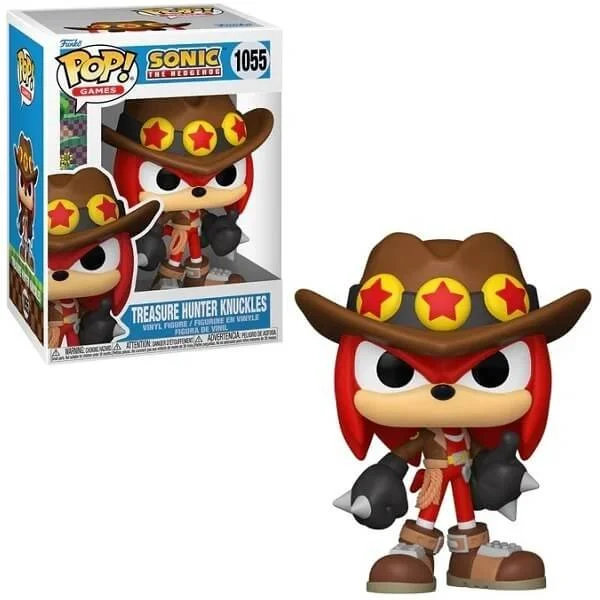 Φωτογραφία προϊόντος: Funko POP Games Sonic the Hedgehog - Treasure Hunter Knuckles 1055 Vinyl Figure