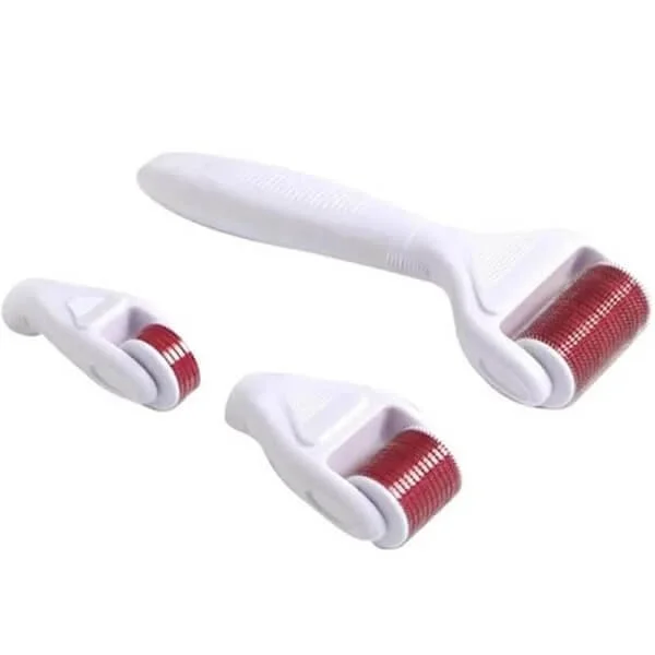 Φωτογραφία προϊόντος: OEM Derma roller για Μεσοθεραπεία σετ 3 Κεφαλές 1.5 - 1.0 - 0.5 mm