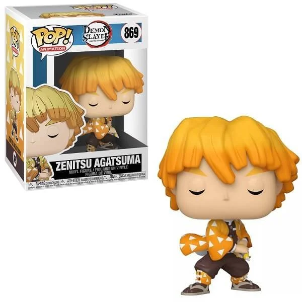 Φωτογραφία προϊόντος: Funko POP Animation Demon Slayer - Zenitsu Agatsuma 869 Vinyl Figure