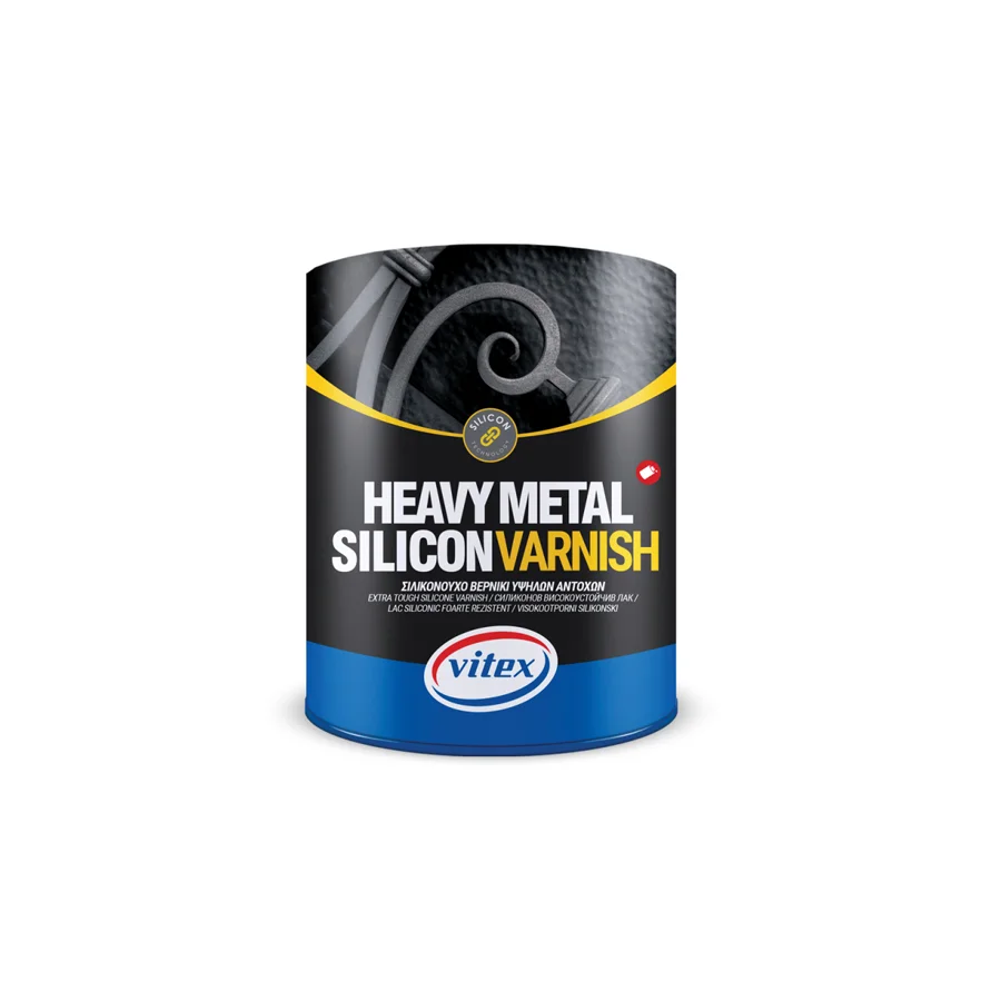 Φωτογραφία προϊόντος: Vitex HEAVY METAL SILICONE VARNISH Διάφανο MAT 750 ml