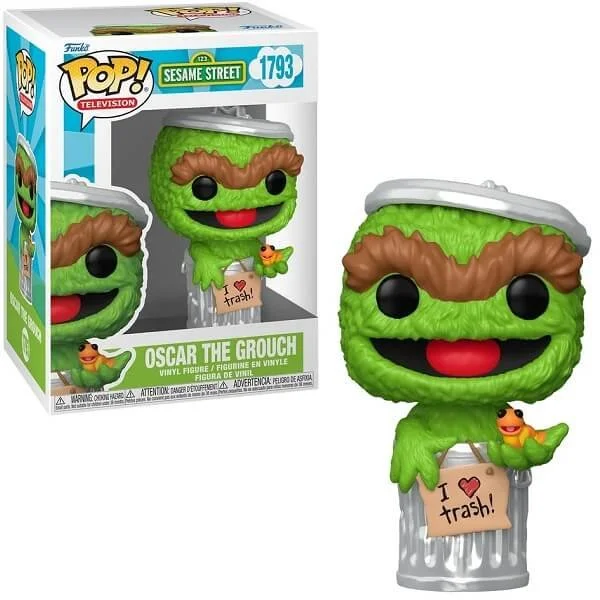 Φωτογραφία προϊόντος: Funko POP Television Sesame Street - Oscar the Grouch 1793 Vinyl Figure