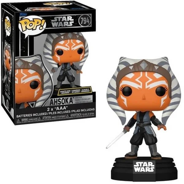 Φωτογραφία προϊόντος: Funko POP Movies Star Wars - Ahsoka 794 Lights & Sound Bobble-Head