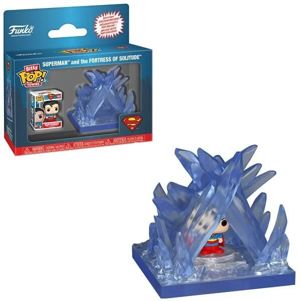 Φωτογραφία προϊόντος: Funko Bitty POP Towns Heroes Superman - Superman and the Fortress of Solitude Vinyl Figure