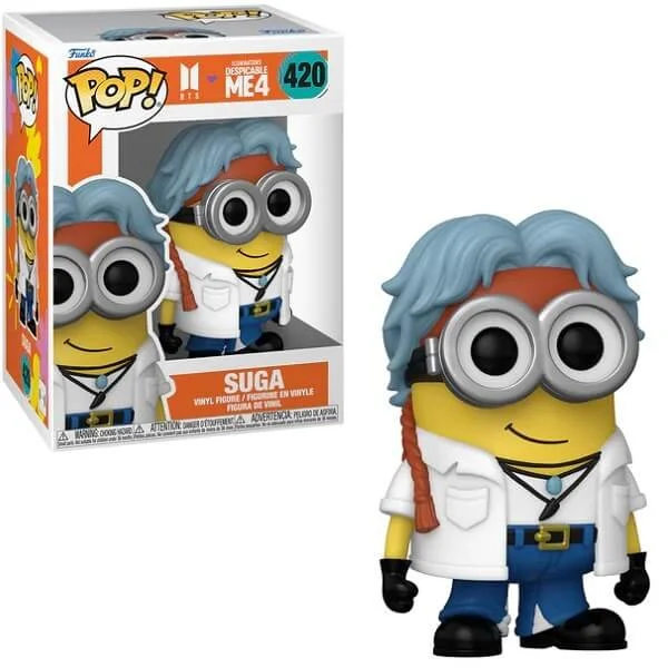 Φωτογραφία προϊόντος: Funko POP BTS x Despicable Me 4 - Suga 420 Vinyl Figure