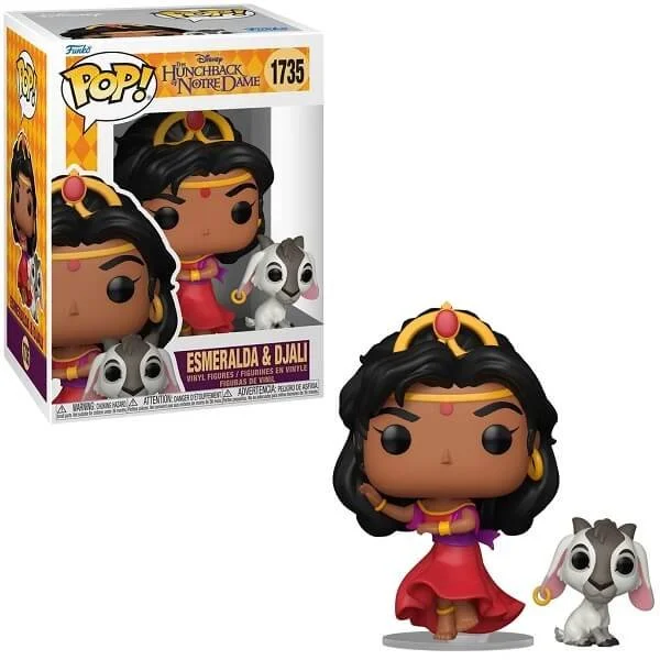 Φωτογραφία προϊόντος: Funko POP Disney The Hunchback of Notre Dame - Esmeralda & Djali 1735 Vinyl Figure