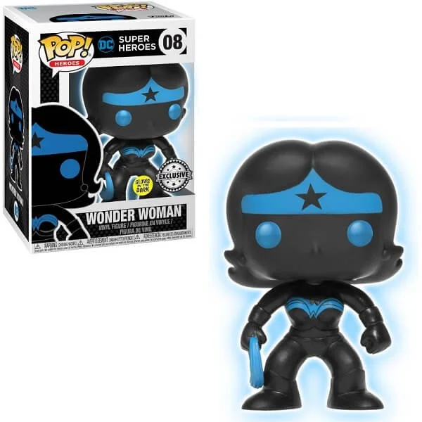 Φωτογραφία προϊόντος: Funko POP Heroes DC Super Heroes - Wonder Woman 08 GitD Vinyl Figure Special Edition Exclusive