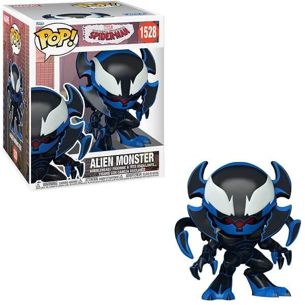 Φωτογραφία προϊόντος: Funko POP Marvel Your Friendly Neighborhood Spider-Man - Alien Monster 1528 Bobble-Head