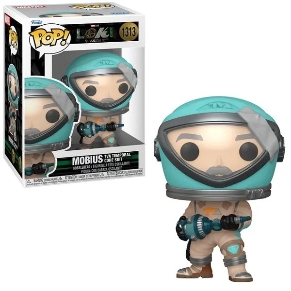 Φωτογραφία προϊόντος: Funko POP Marvel Loki Season 2 - Mobius (TVA Temporal Core Suit) 1313 Bobble-Head