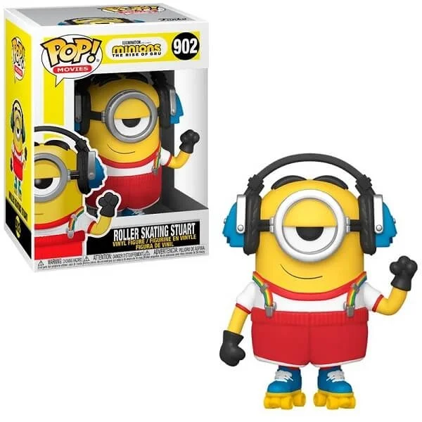 Φωτογραφία προϊόντος: Funko POP Movies Minions 2 - Roller Skating Stuart 902 Vinyl Figure