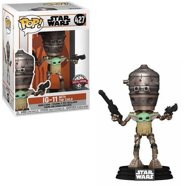 Φωτογραφία προϊόντος: Funko POP Star Wars - IG-11 with The Child 427 Bobble-Head Special Edition Exclusive