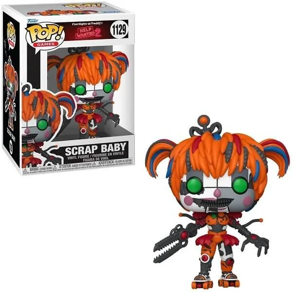 Φωτογραφία προϊόντος: Funko POP Games Five Nights at Freddy's Help Wanted 2 - Scrap Baby 1129 Vinyl Figure