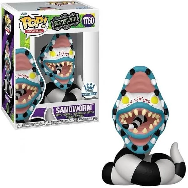 Φωτογραφία προϊόντος: Funko POP Movies Beetlejuice - Sandworm 1760 Vinyl Figure Funko Shop Exclusive