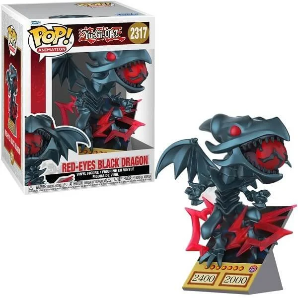 Φωτογραφία προϊόντος: Funko POP Animation Yu-Gi-Oh! - Red-Eyes Black Dragon 2317 Vinyl Figure
