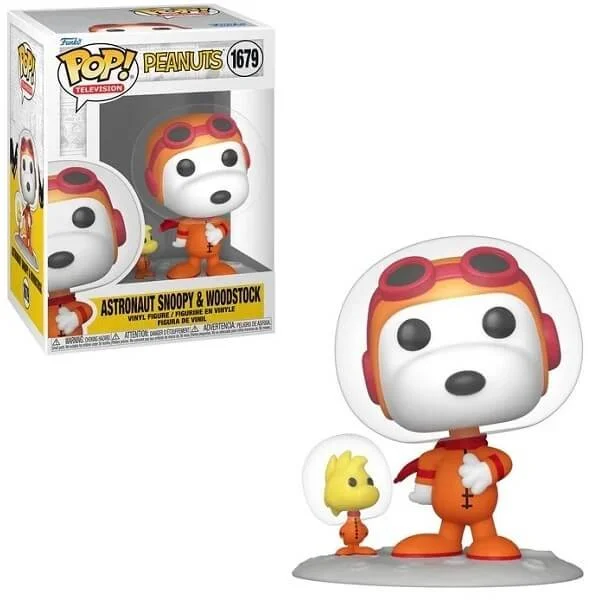 Φωτογραφία προϊόντος: Funko POP Television Peanuts - Astronaut Snoopy & Woodstock 1679 Vinyl Figure