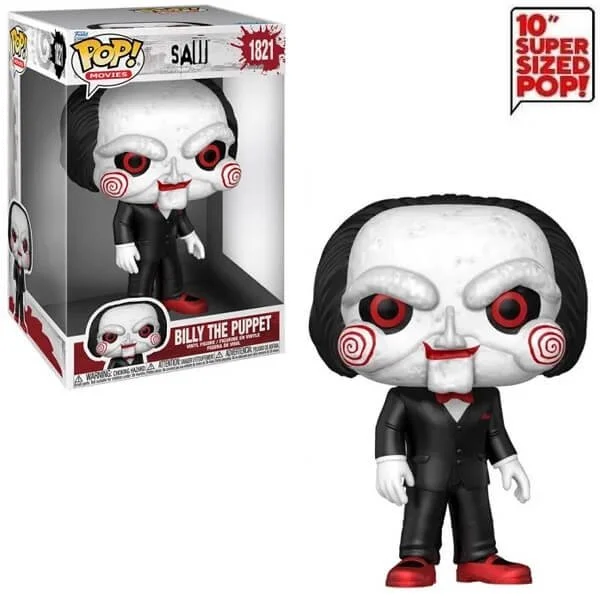 Φωτογραφία προϊόντος: Funko POP Movies Saw - Billy The Puppet 1821 Vinyl Figure Supersized 25εκ.