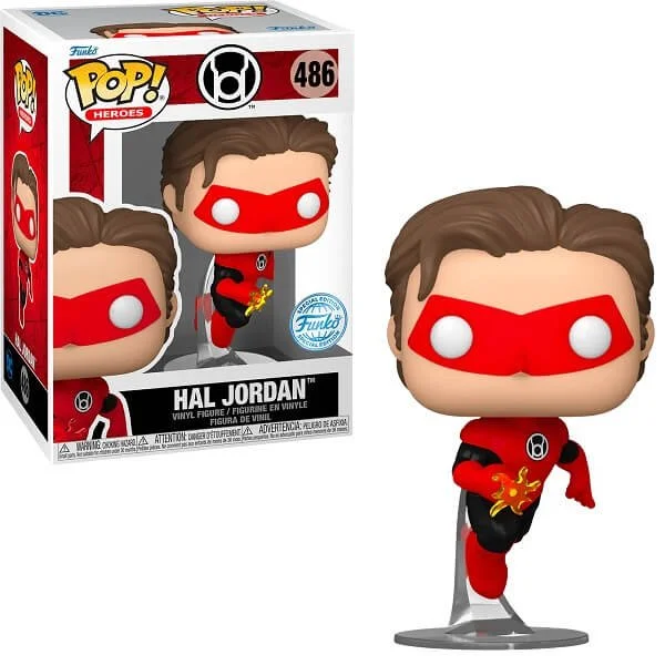 Φωτογραφία προϊόντος: Funko POP DC Heroes Red Lantern - Hal Jordan 486 Vinyl Figure Special Edition