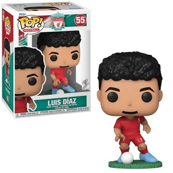 Φωτογραφία προϊόντος: Funko Pop Football Liverpool - Luis Diaz 55 Vinyl Figure