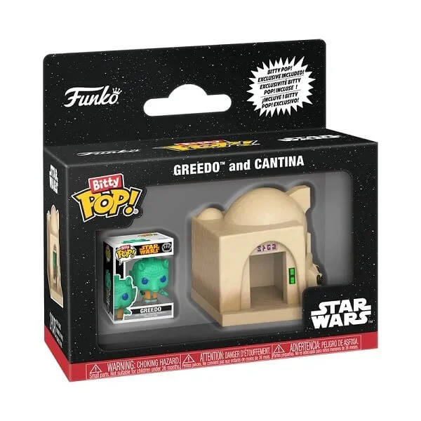 Φωτογραφία προϊόντος: Funko Bitty POP Star Wars - Greedo and Cantina Vinyl Figure