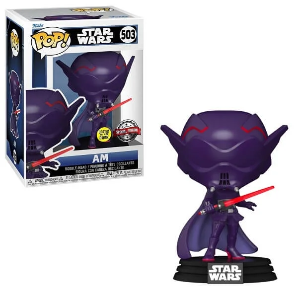 Φωτογραφία προϊόντος: Funko POP Movies Star Wars - Am 503 GiTD Bobble-Head Special Edition Exclusive