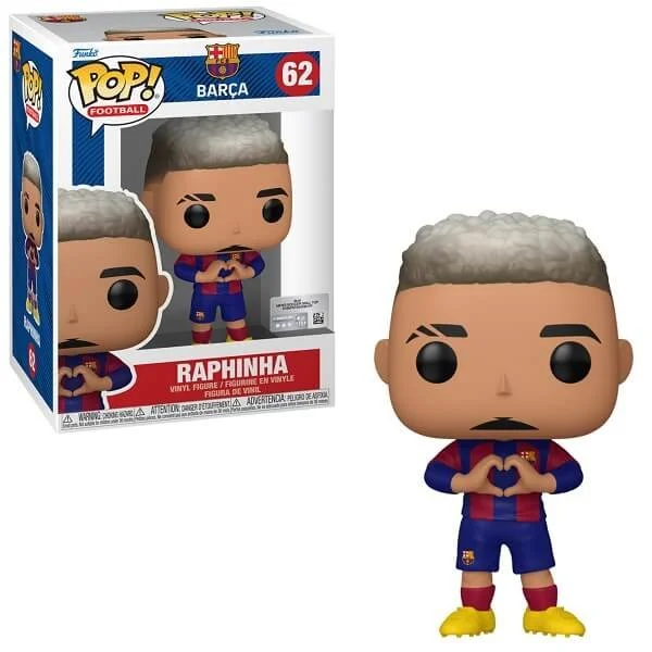 Φωτογραφία προϊόντος: Funko Pop Football FC Barcelona - Raphinha 62 Vinyl Figure