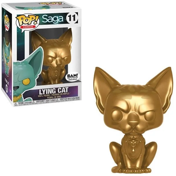 Φωτογραφία προϊόντος: Funko POP Comics Saga - Lying Cat (Gold) 11 Vinyl Figure BAM! Exclusive