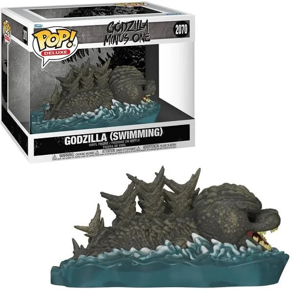 Φωτογραφία προϊόντος: Funko POP Deluxe Godzilla Minus One - Godzilla (Swimming) 2070 Vinyl Figure