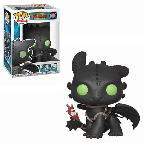 Φωτογραφία προϊόντος: Funko POP Movies How to Train Your Dragon: The Hidden World - Toothless 686 Vinyl Figure