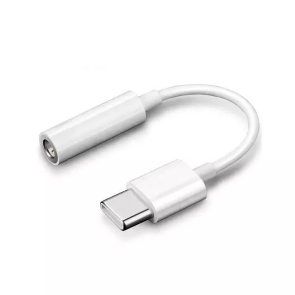 Φωτογραφία προϊόντος: Andowl Μετατροπέας USB-C male σε 3.5mm female Λευκό
