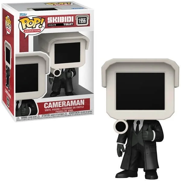 Φωτογραφία προϊόντος: Funko POP Animation Skibidi Toilet - Cameraman 1956 Vinyl Figure