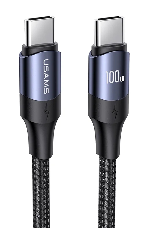 Φωτογραφία προϊόντος: USAMS καλώδιο USB-C US-SJ526, 100W/5A, PD, 3m, μαύρο