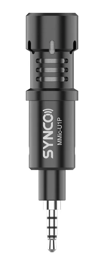 Φωτογραφία προϊόντος: SYNCO μικρόφωνο για smartphone SY-U1P-MMIC, 3.5mm, μαύρο