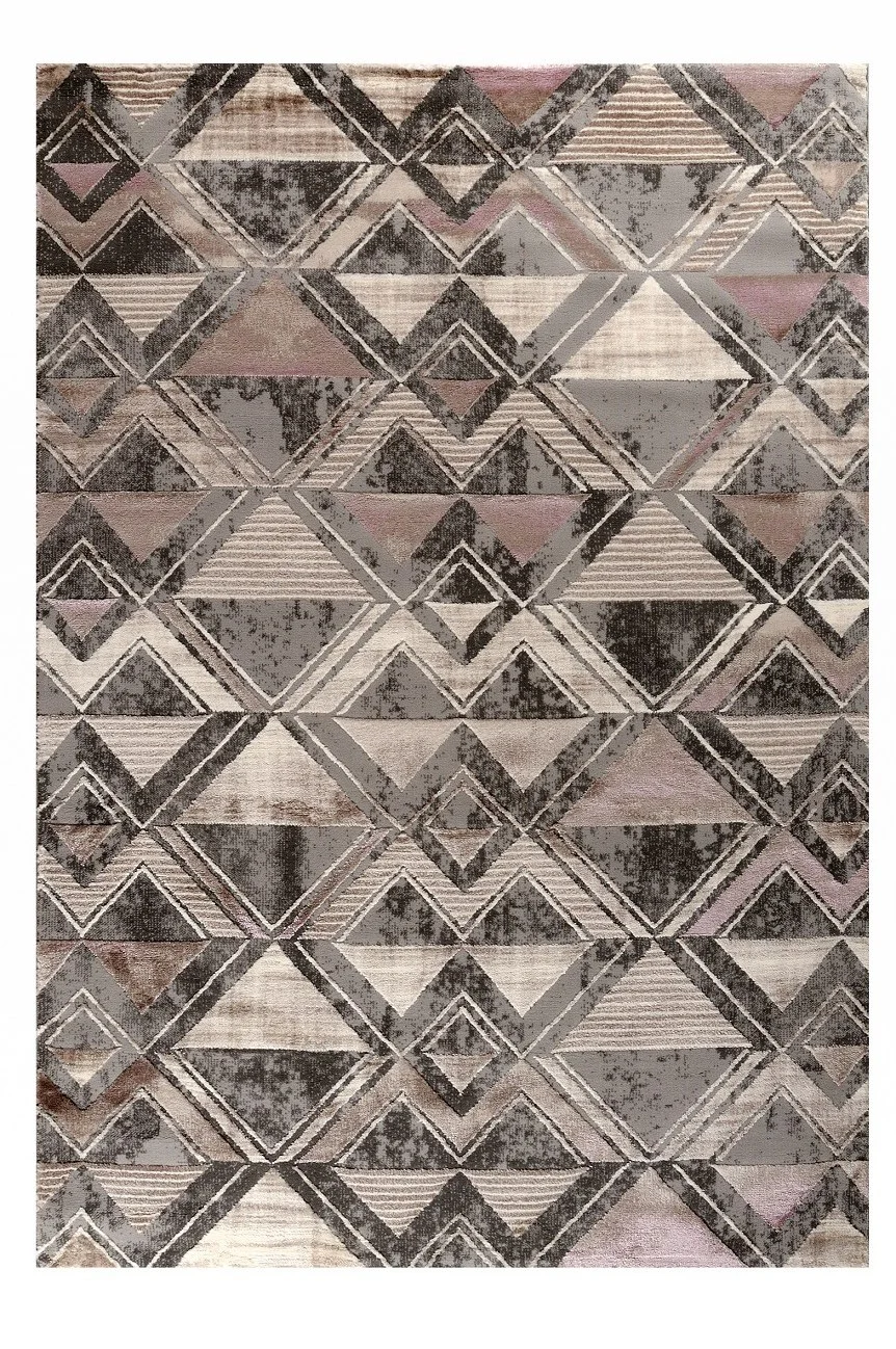 Φωτογραφία προϊόντος: Χαλί ELEMENTS 00140-ΓΚΡΙ-ΜΩΒ Tzikas Carpets 067X000
