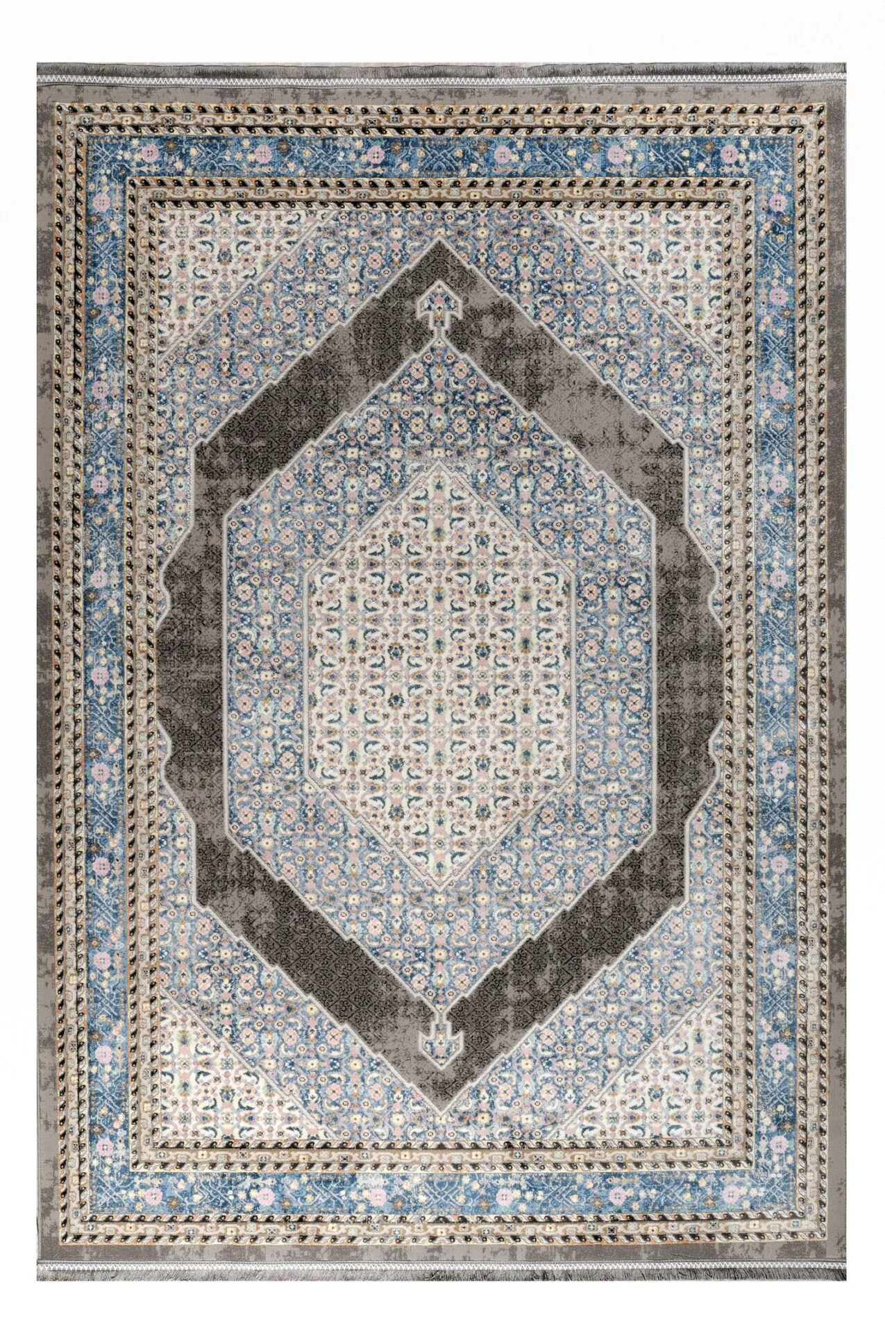 Φωτογραφία προϊόντος: Χαλί QUARES 32968-ΓΚΡΙ Tzikas Carpets 160x230