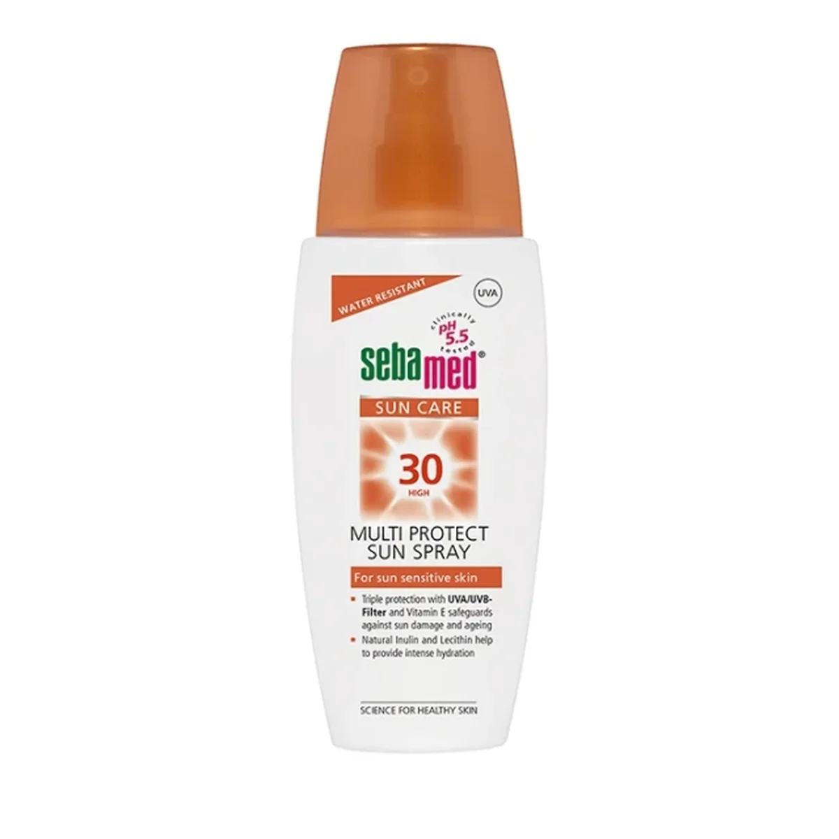 Φωτογραφία προϊόντος: Sebamed,Sebamed Sun Care Sebamed Sun Care Multi Protect Sun Spray SPF30 Αντιηλιακό Γαλάκτωμα σε Μορφή Σπρέι, 150ml