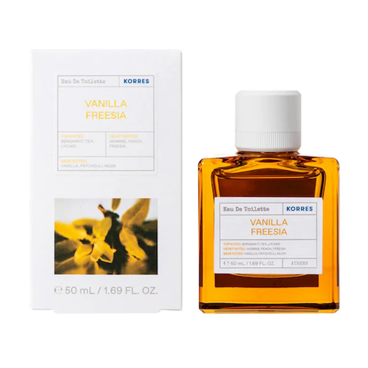 Φωτογραφία προϊόντος: korres,Korres Αρώματα Vanilla Freesia Eau De Toilette Γυναικείο Άρωμα, 50ml