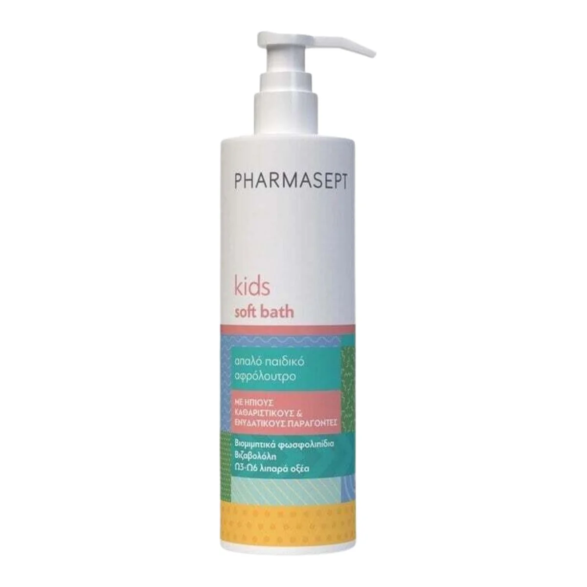 Φωτογραφία προϊόντος: Pharmasept,Pharmasept Kids Pharmasept Kids Soft Bath Παιδικό Αφρόλουτρο 500ml