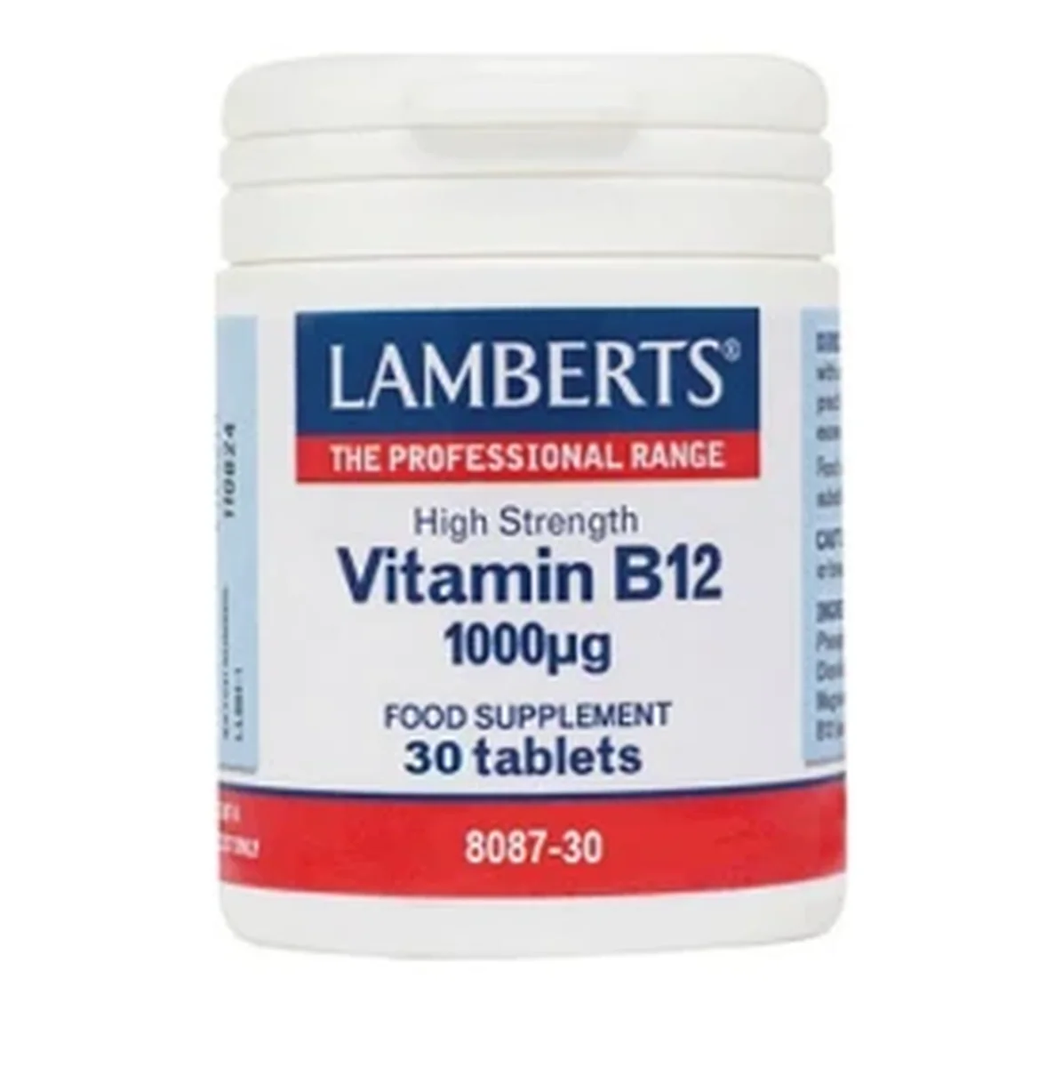 Φωτογραφία προϊόντος: Lamberts,Lamberts Βιταμίνες Lamberts Vitamin B12 1000mg 30 ταμπλέτες