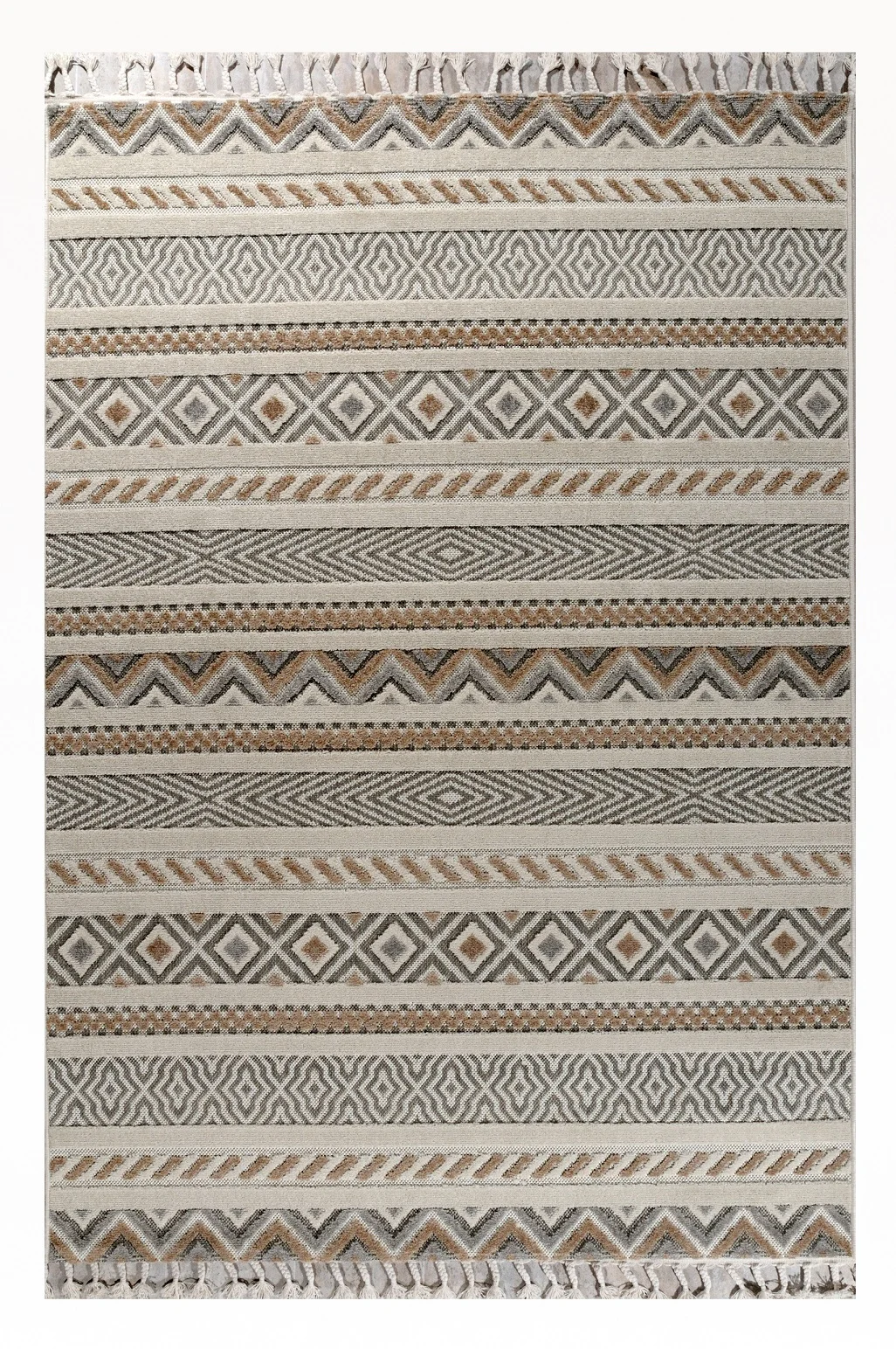 Φωτογραφία προϊόντος: Χαλί TENERIFE 54102-ΜΠΕΖ-ΚΑΦΕ Tzikas Carpets 133x190