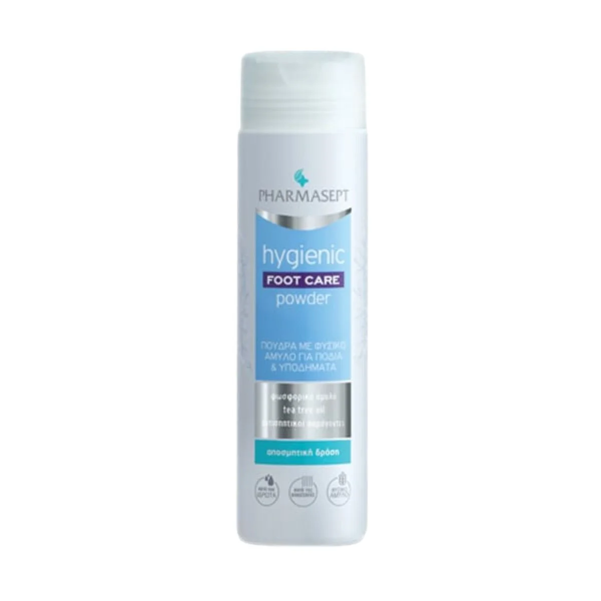 Φωτογραφία προϊόντος: Pharmasept,Pharmasept Hygienic Pharmasept Foot Care Powder Αποσμητικό σε Πούδρα για Μύκητες Ποδιών 70g
